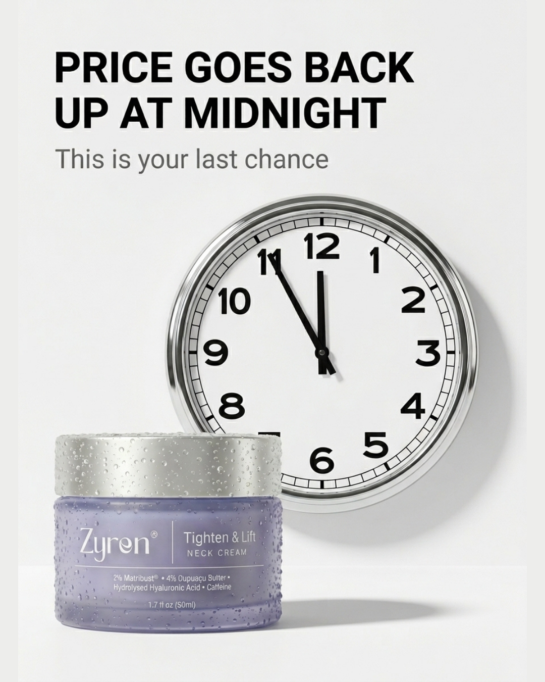Zyren Facebook ad