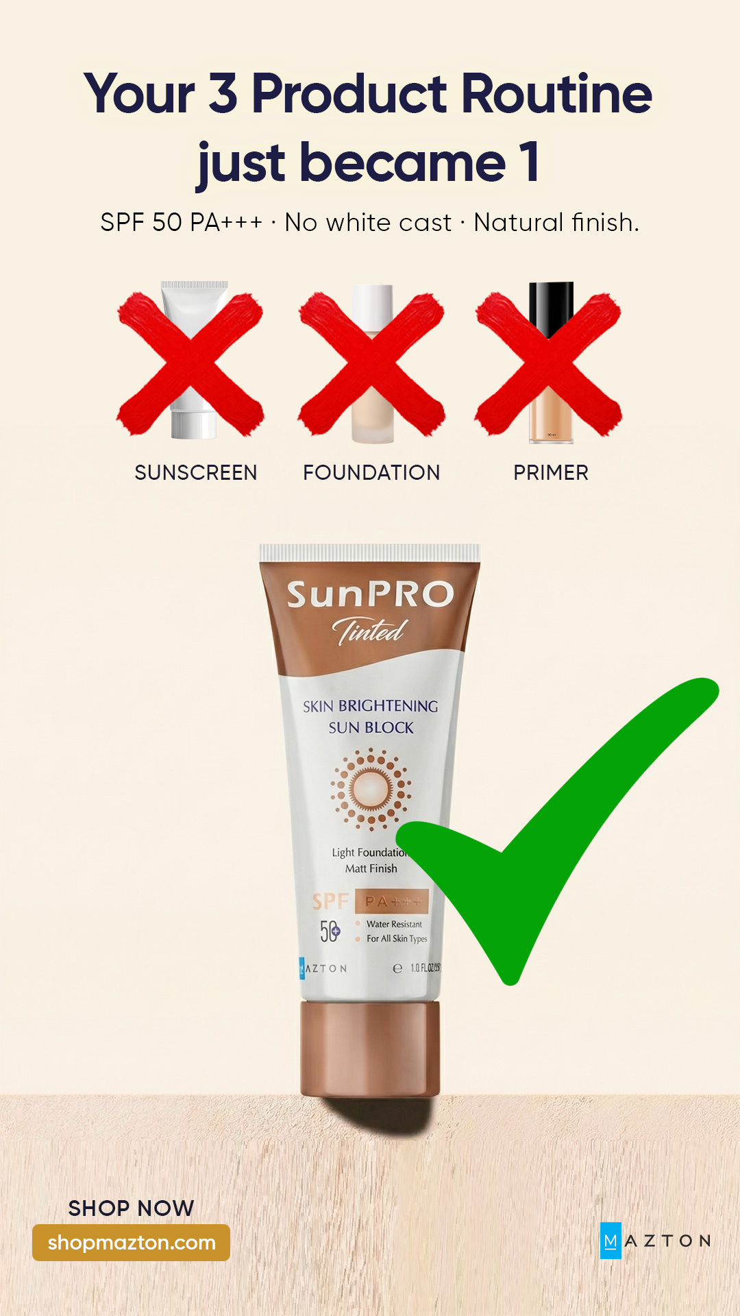 Mazton Skin Solutions Facebook ad