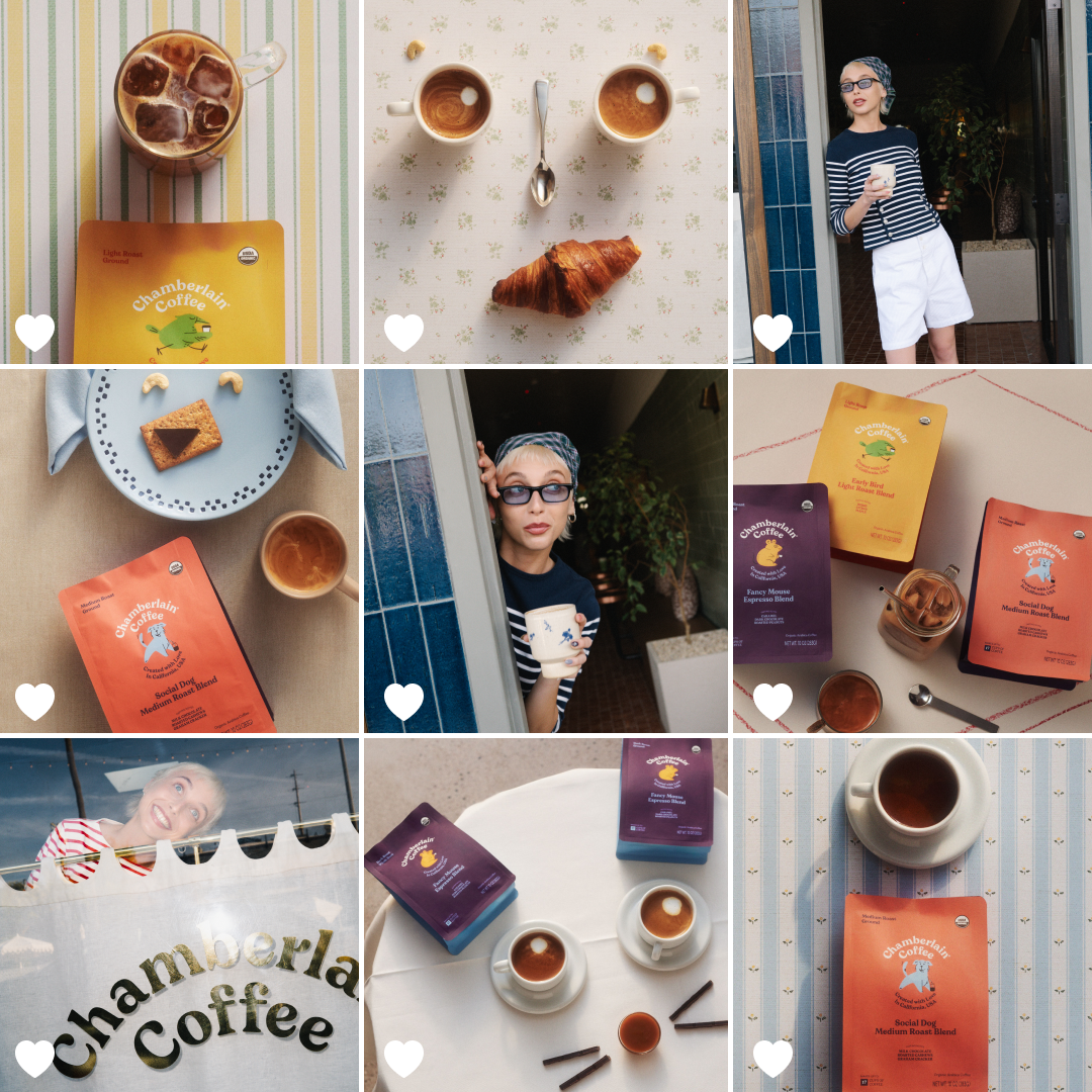 Chamberlain Coffee Facebook ad