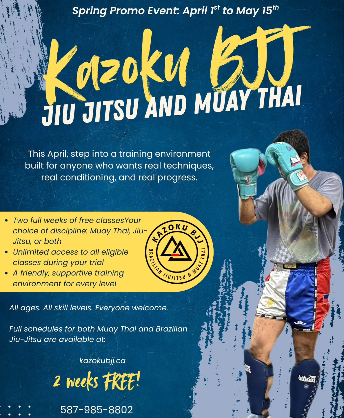 Kazoku BJJ Facebook ad: Kazoku BJJ Martial Arts School