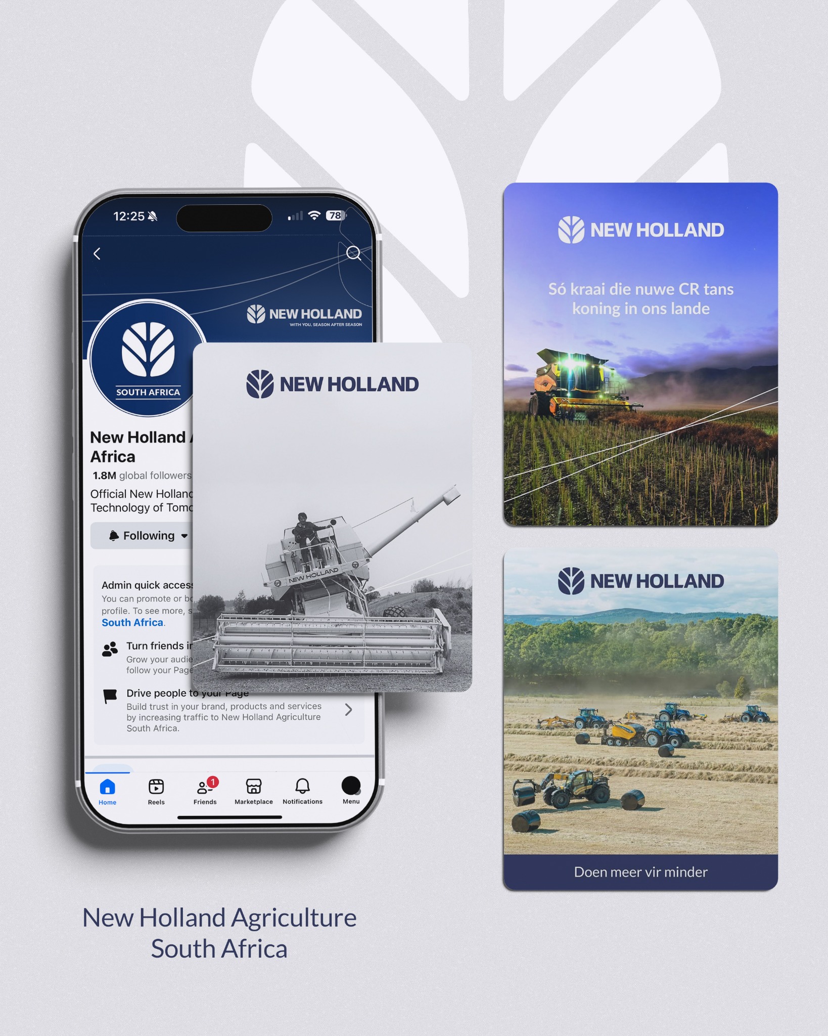 New Holland Agriculture South Africa Facebook ad