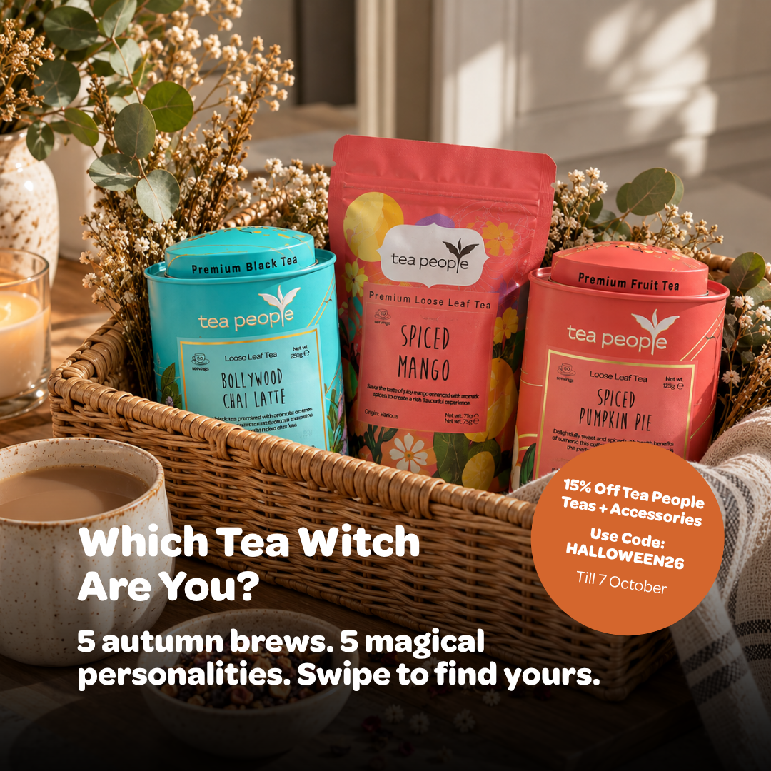 Tea People Facebook ad: Not sure which autumn tea to try?