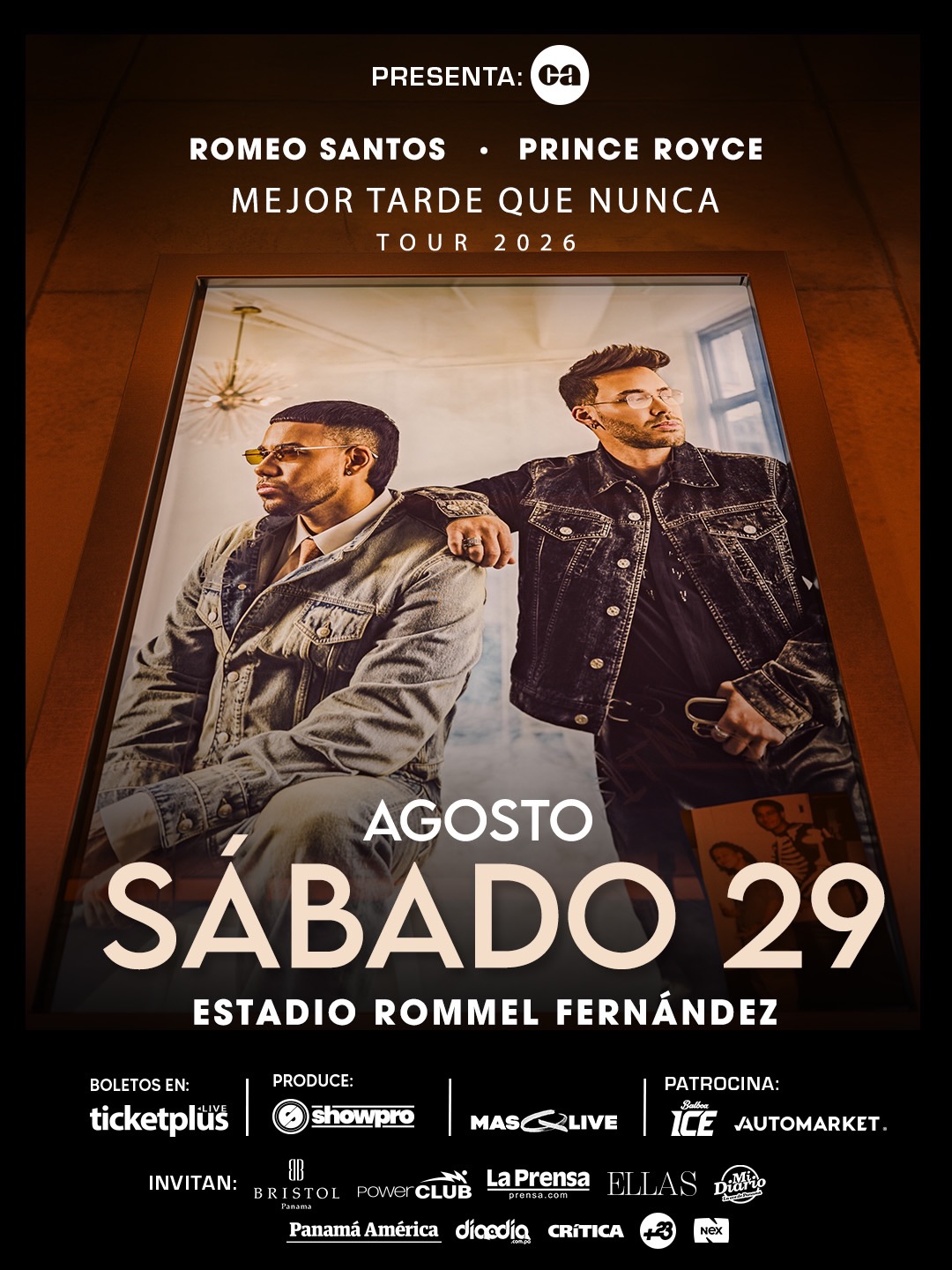 ShowproPanama Facebook ad: TicketPlus LIVE - Boletos en Panamá