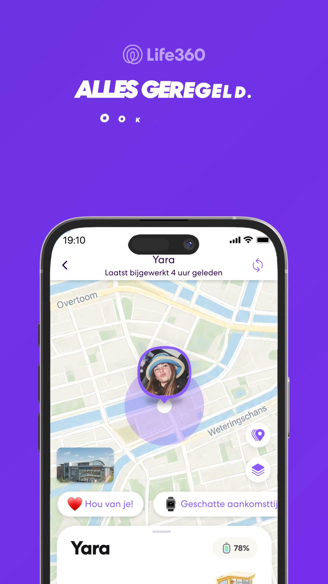 Life360 Facebook ad: Gezinsmanager is geen fulltime job meer
