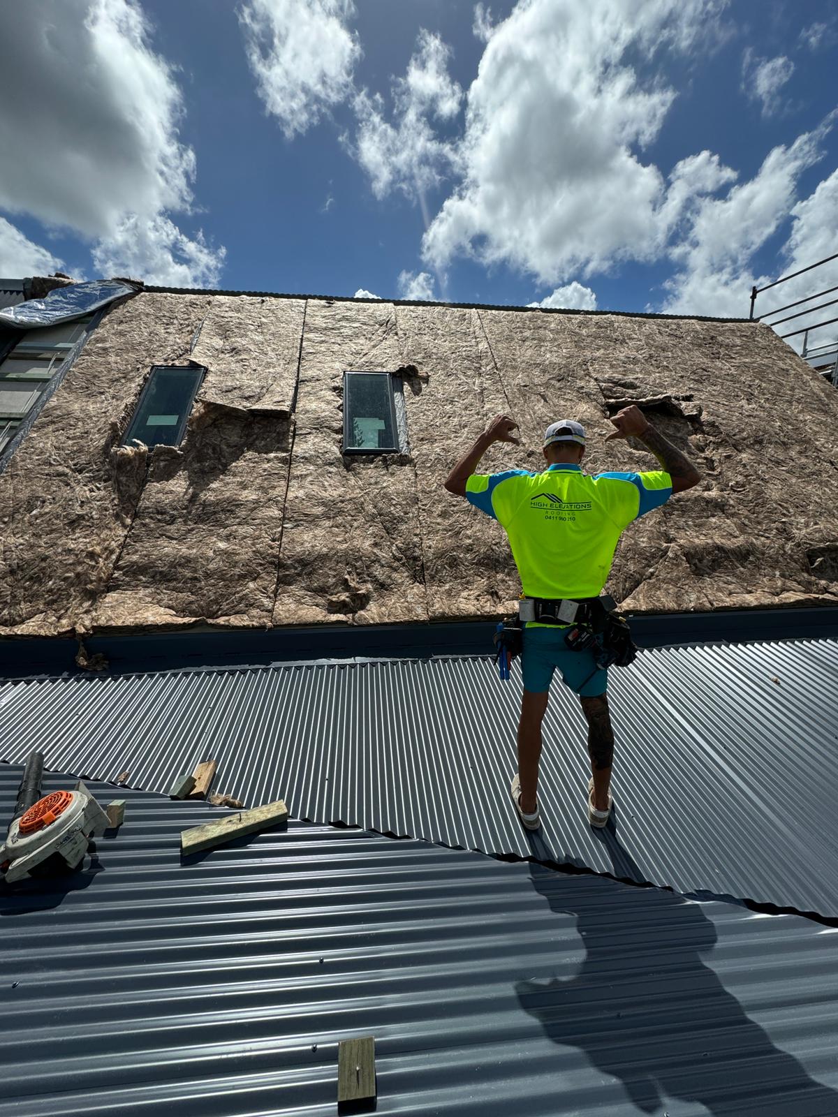 High Elevations Roofing Facebook ad
