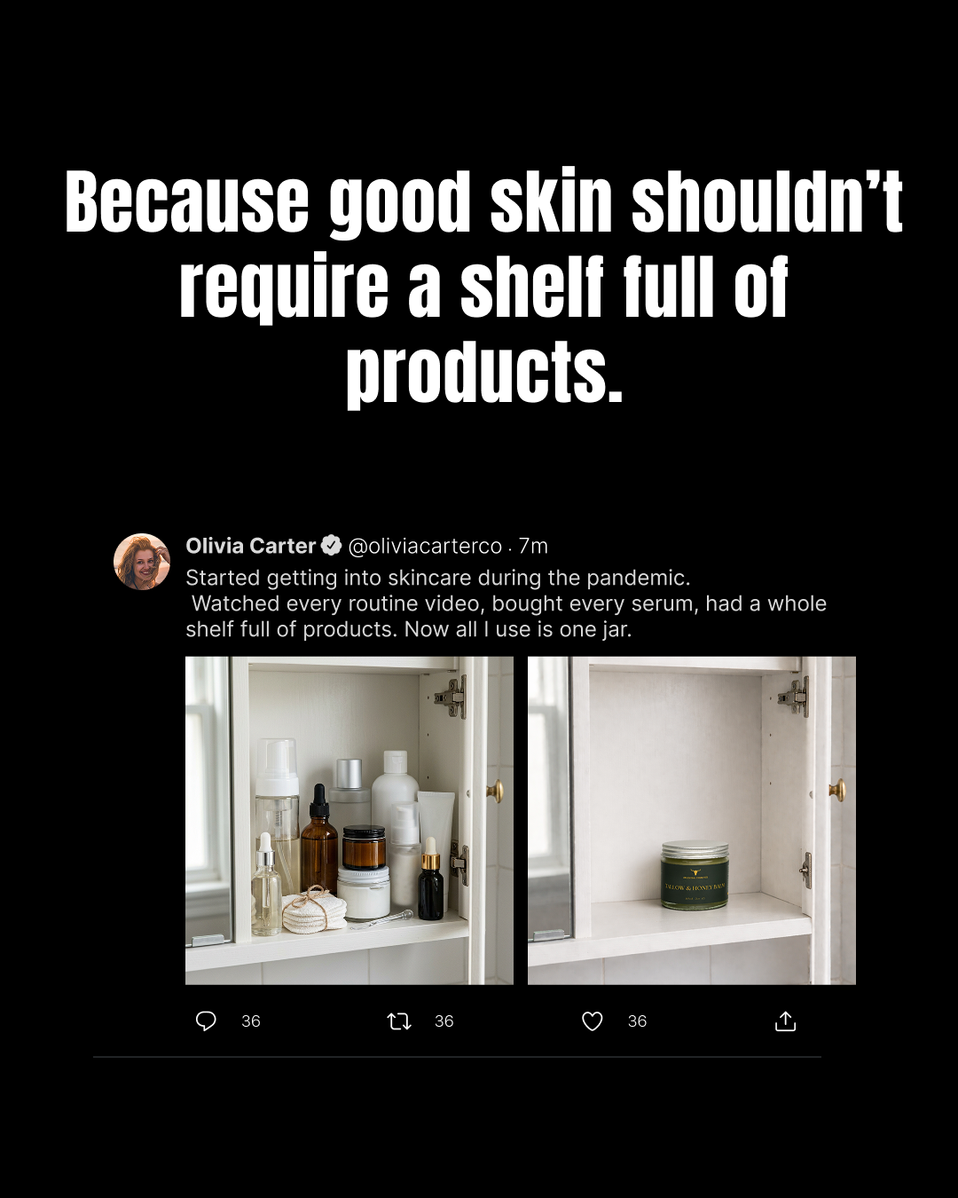 Ancestral Cosmetics Facebook ad