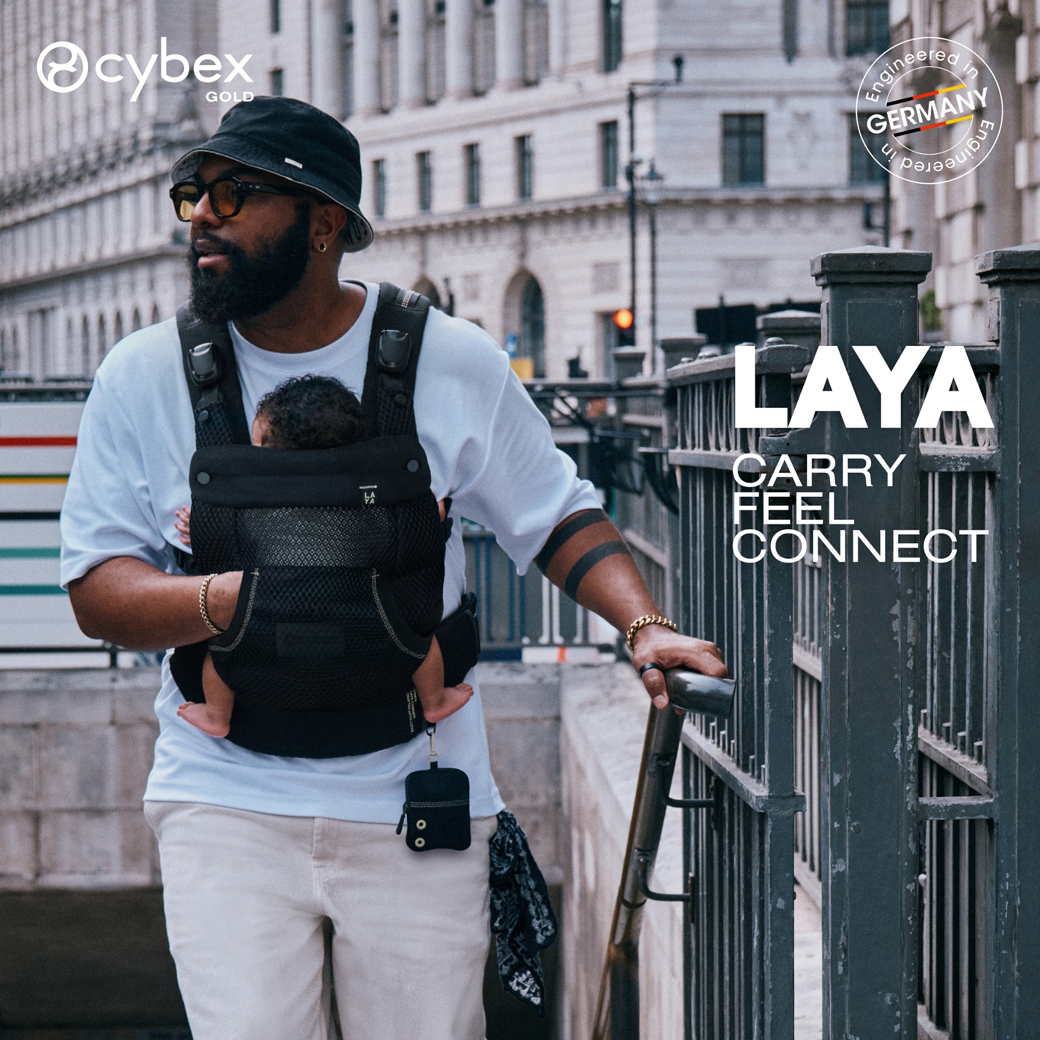 CYBEX Facebook ad: Cerca desde el primer momento