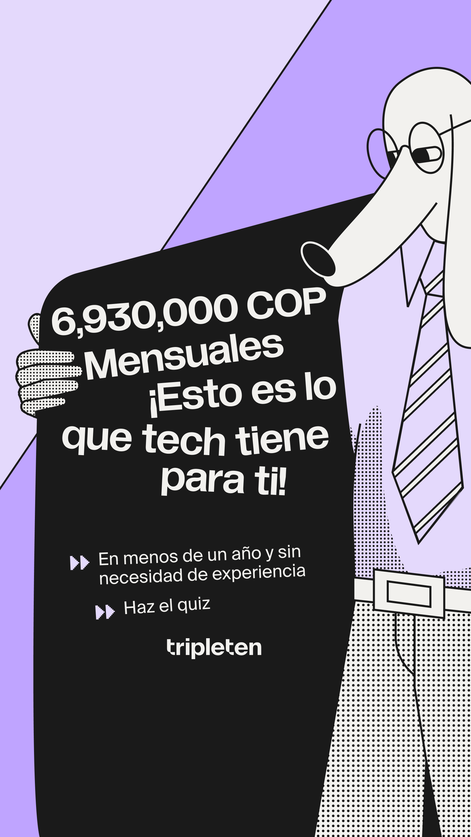 TripleTen Latam Tech Facebook ad from Mar 11, 2026
