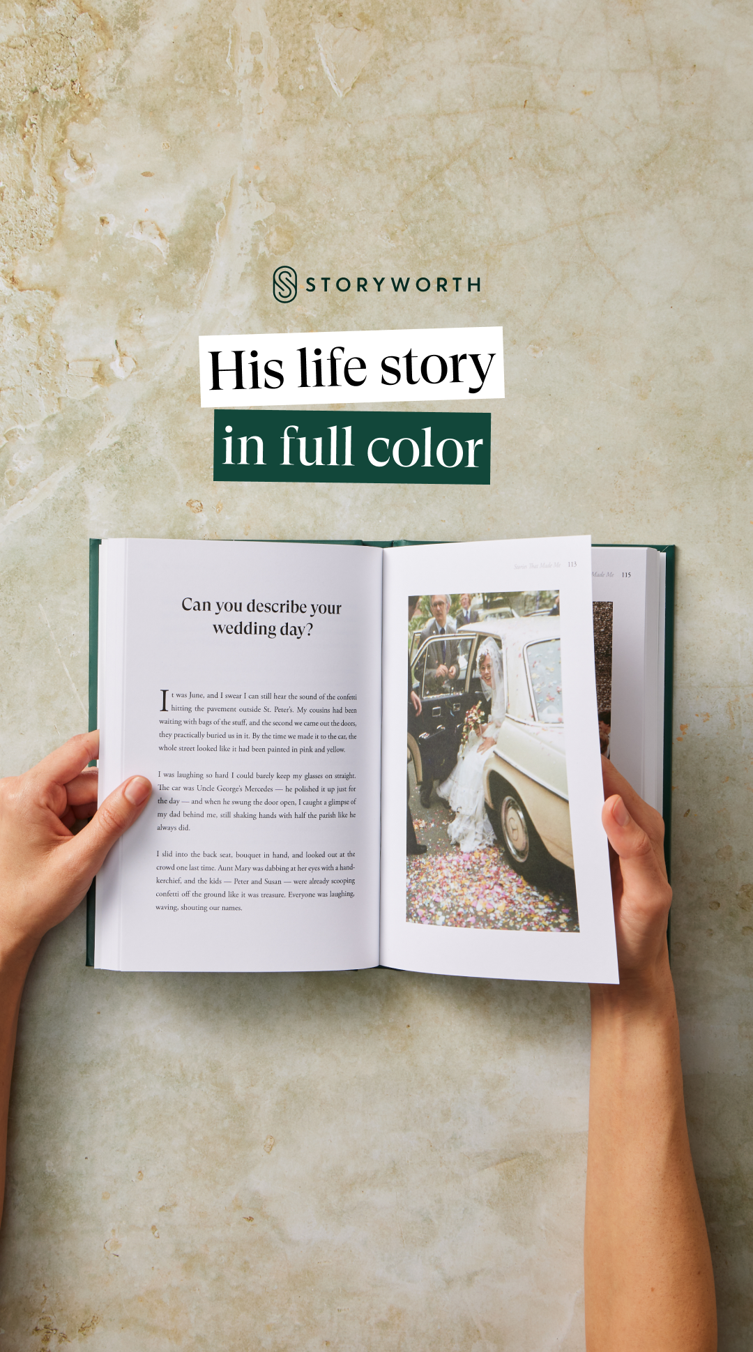 Storyworth Facebook ad