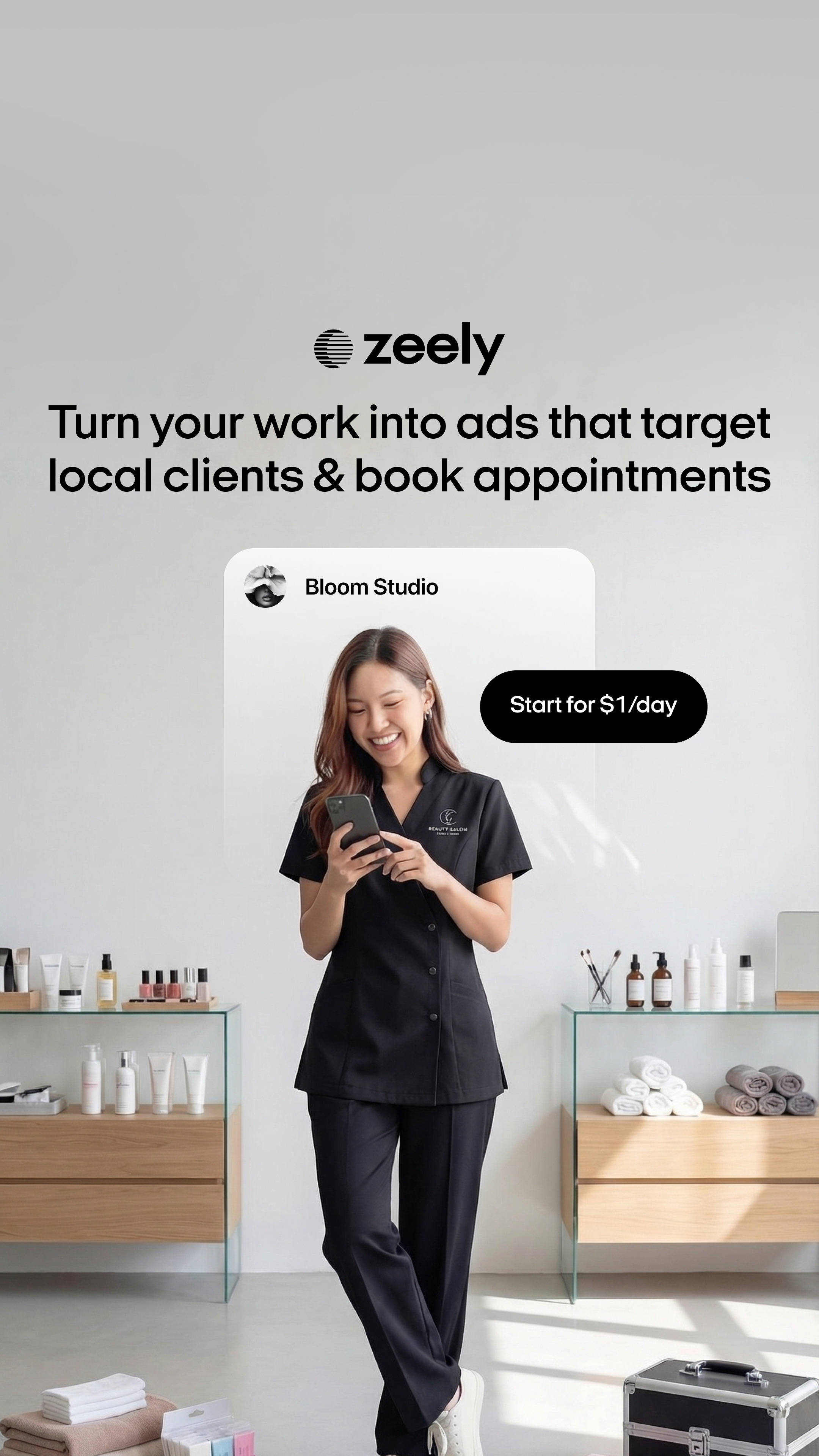 Zeely Facebook ad