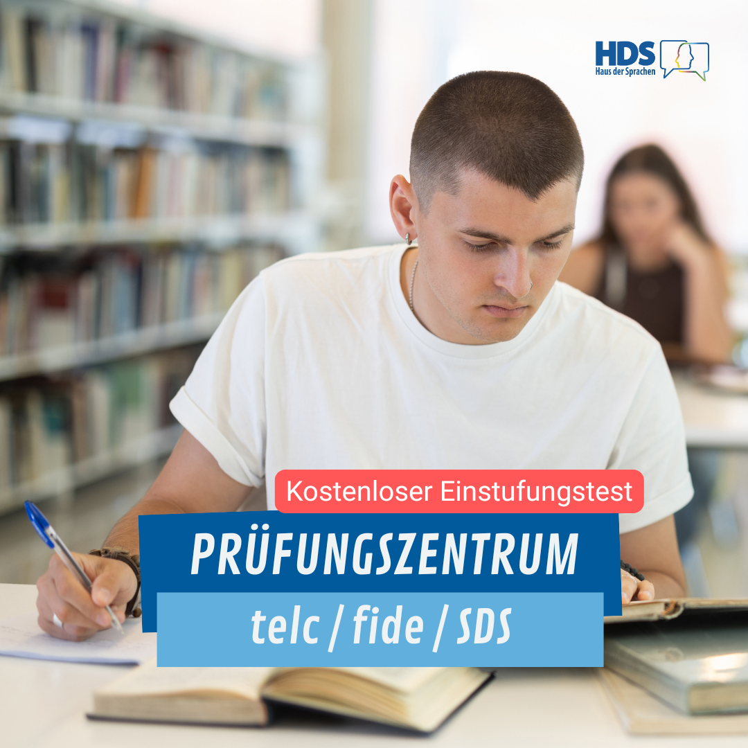 HDS Haus der Sprachen Facebook ad: Entdecke dein Sprachtalent bei der HDS!