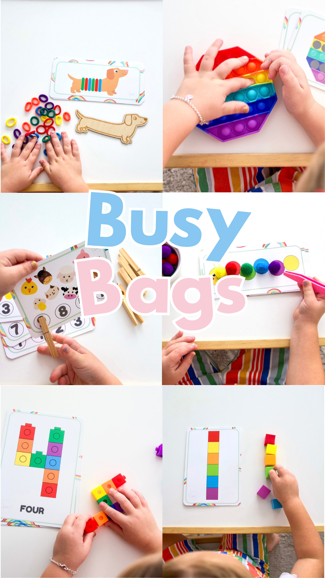 Open Hand Learning Facebook ad: your emergency toddler kit… sorted