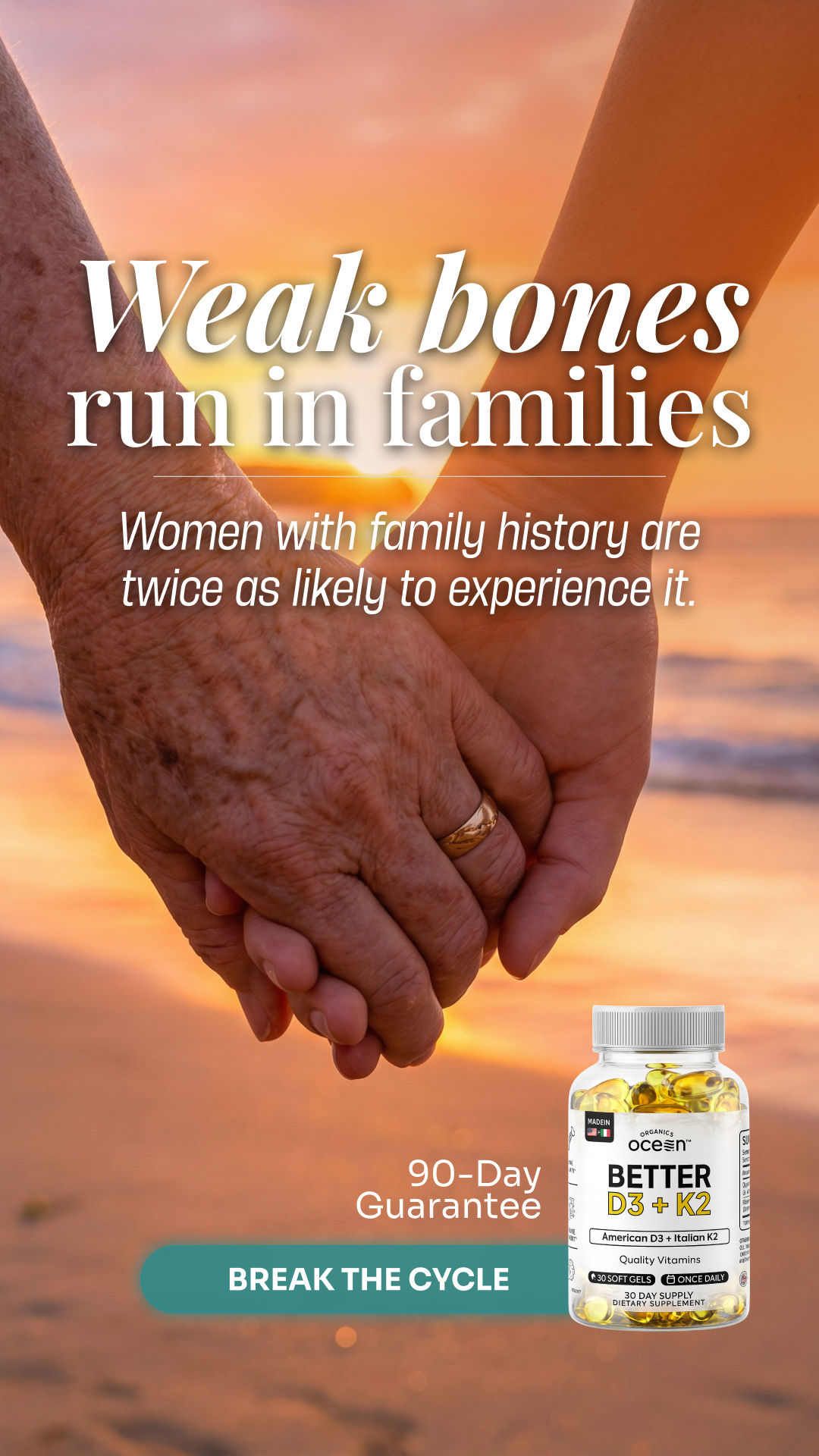Organics Ocean Facebook ad