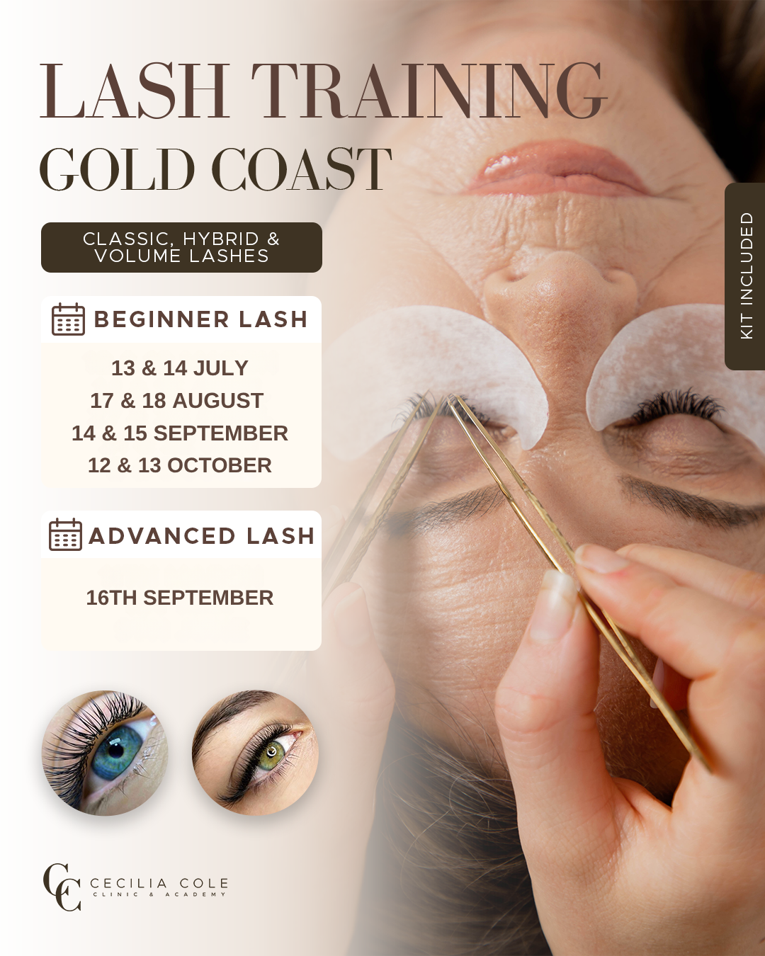 Cecilia Cole Clinic & Academy Facebook ad