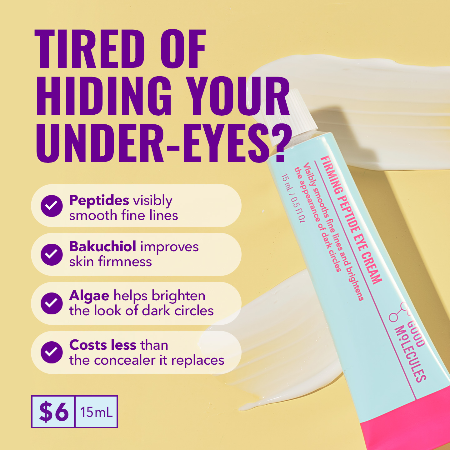 Good Molecules Facebook ad