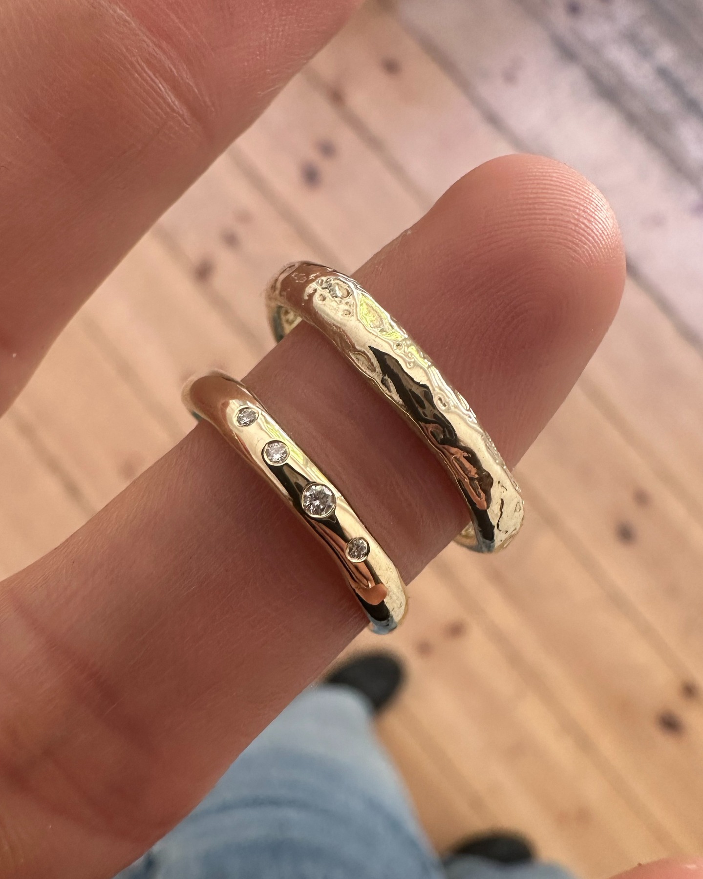 Devi Petti Facebook ad: Here’s a glimpse of some wedding rings I…