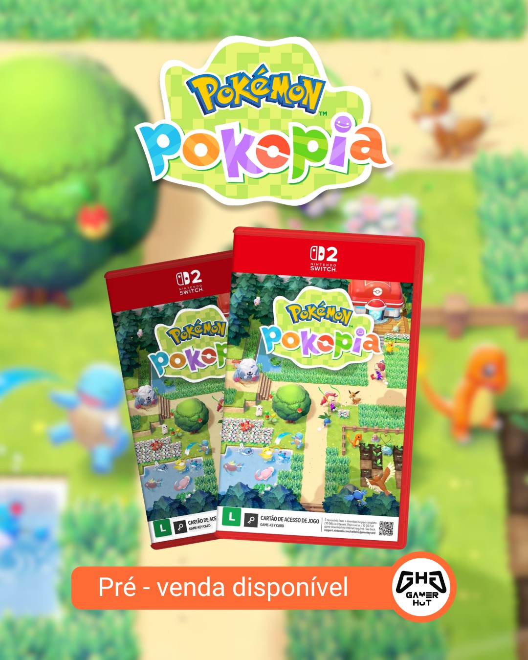 Gamer Hut Facebook ad: Uma nova forma de viver o universo Pokémon.
