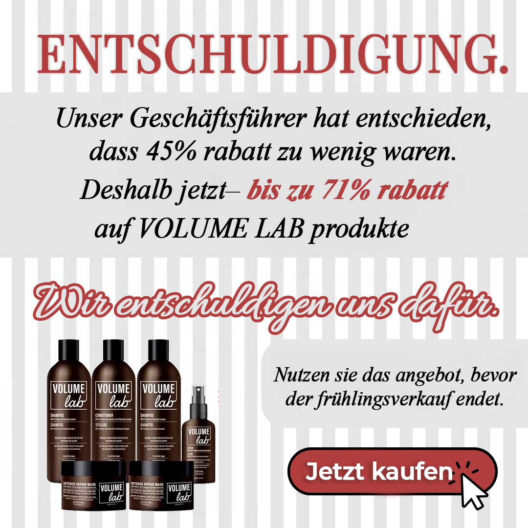 Harmonylife.at Facebook ad: Top-Produkte für dickeres Haar