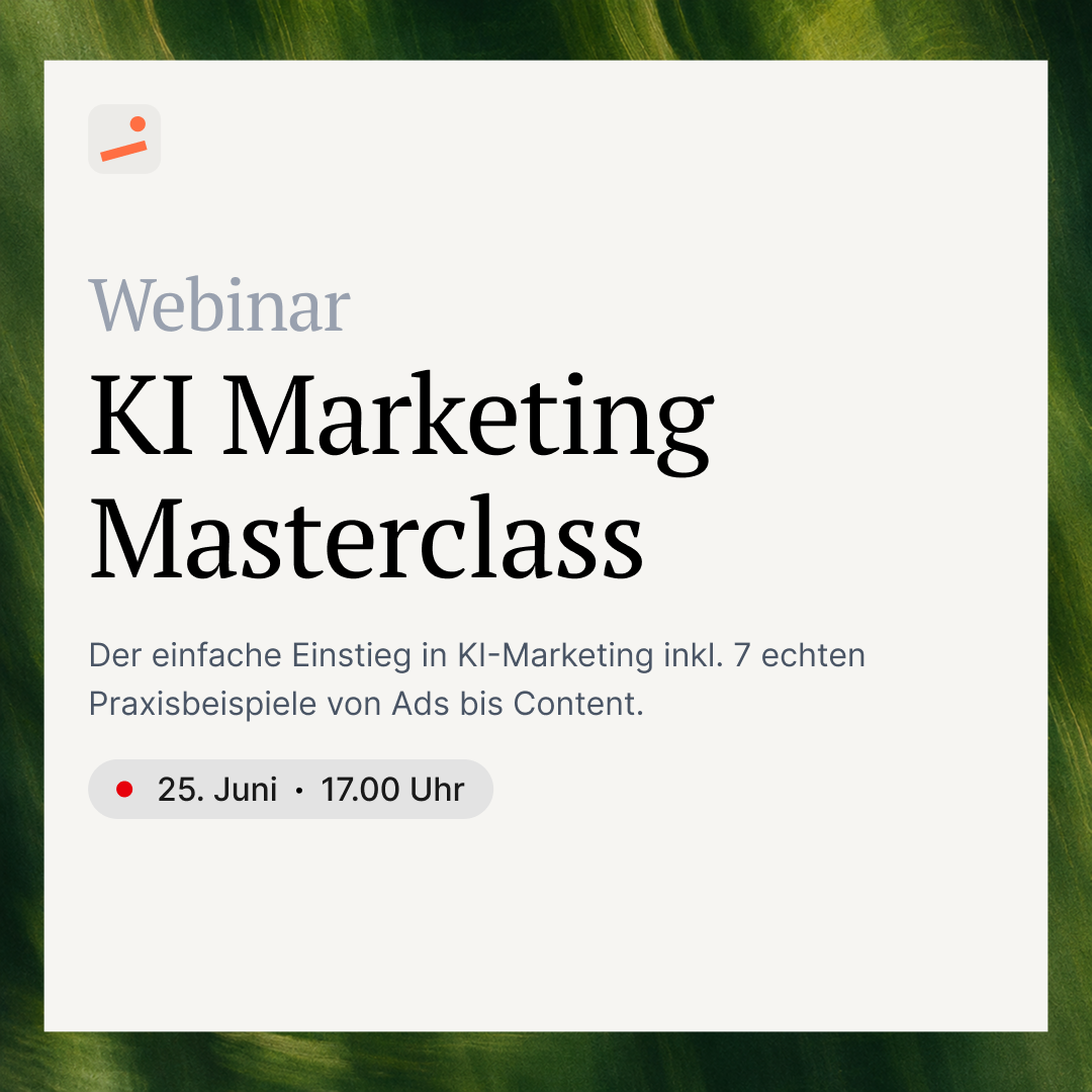 Bakedwith Facebook ad: KI Masterclass