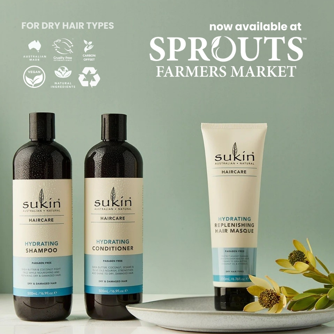 Sukin Natural Skincare North America Facebook ad: Sukin Australian Natural Haircare
