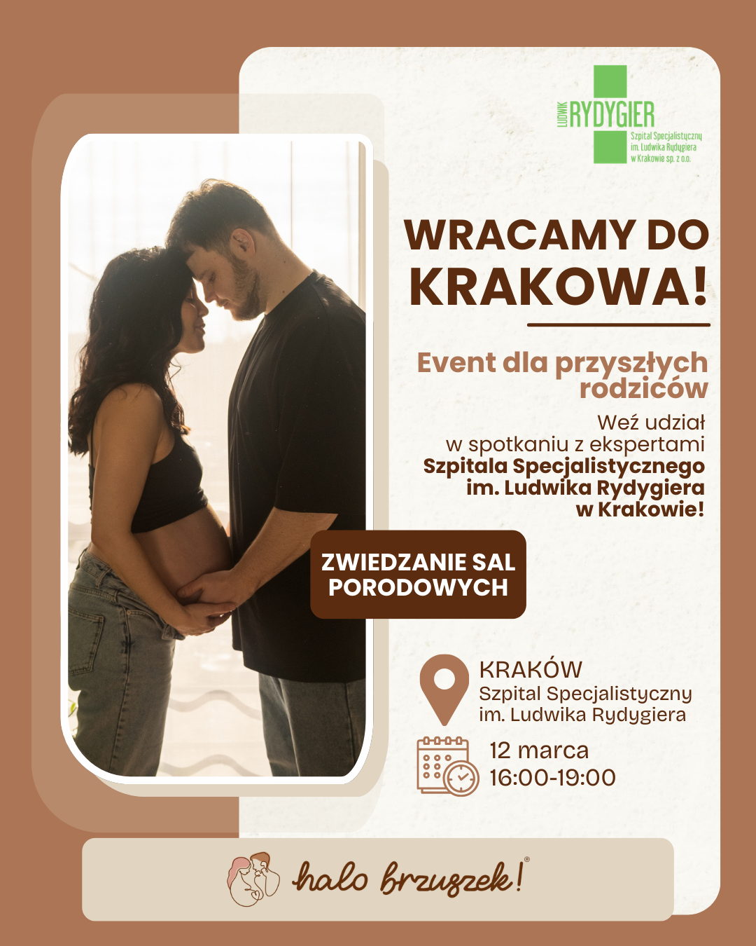 Halo Brzuszek Facebook ad: Halo Brzuszek Kraków 12.03