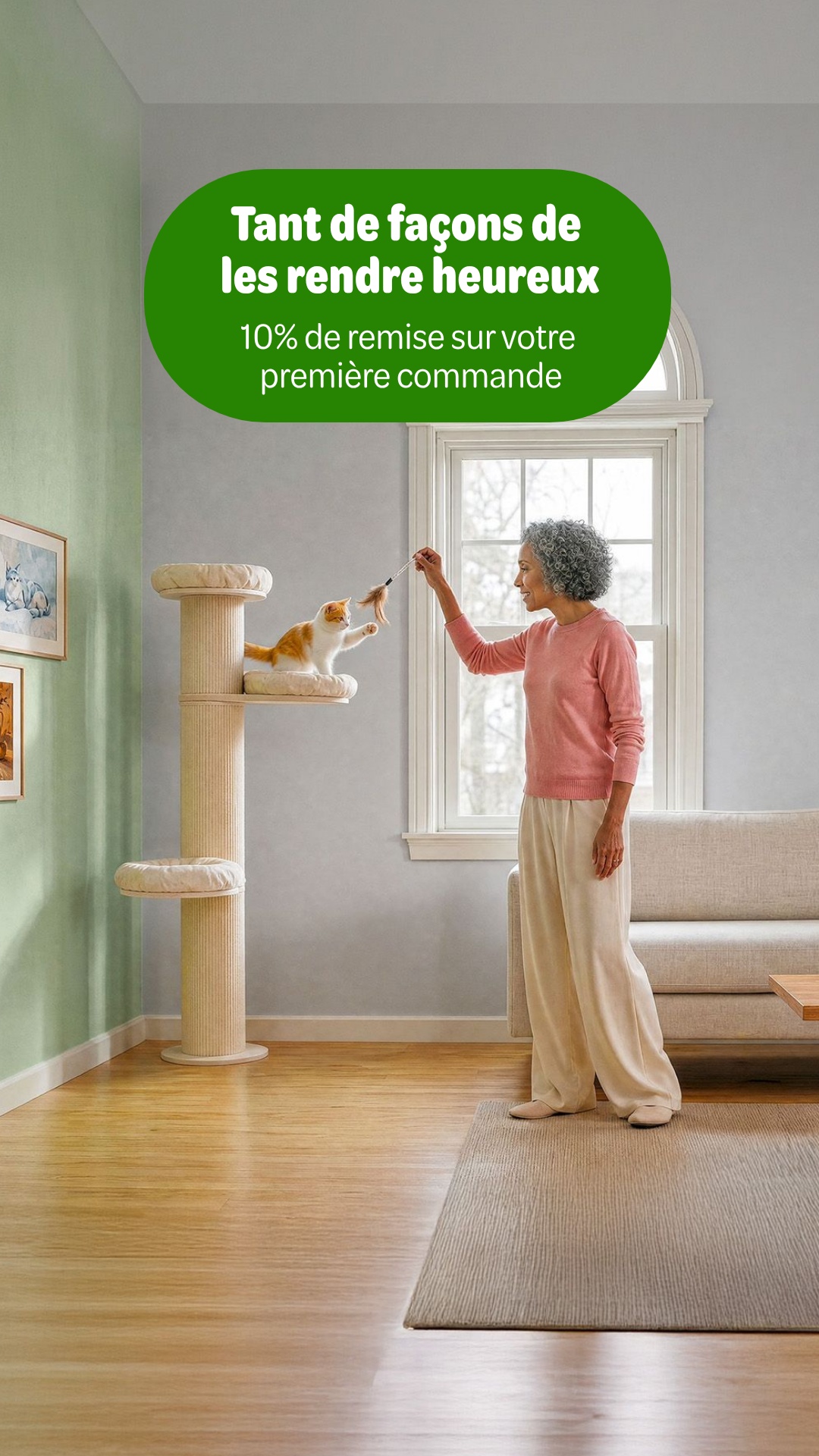 zooplus Facebook ad: Nourriture et accessoires pour animaux