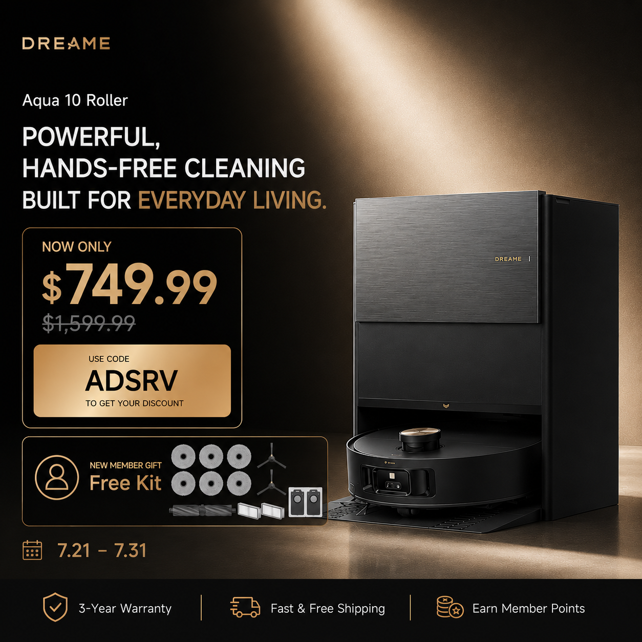 Dreame.us Facebook ad