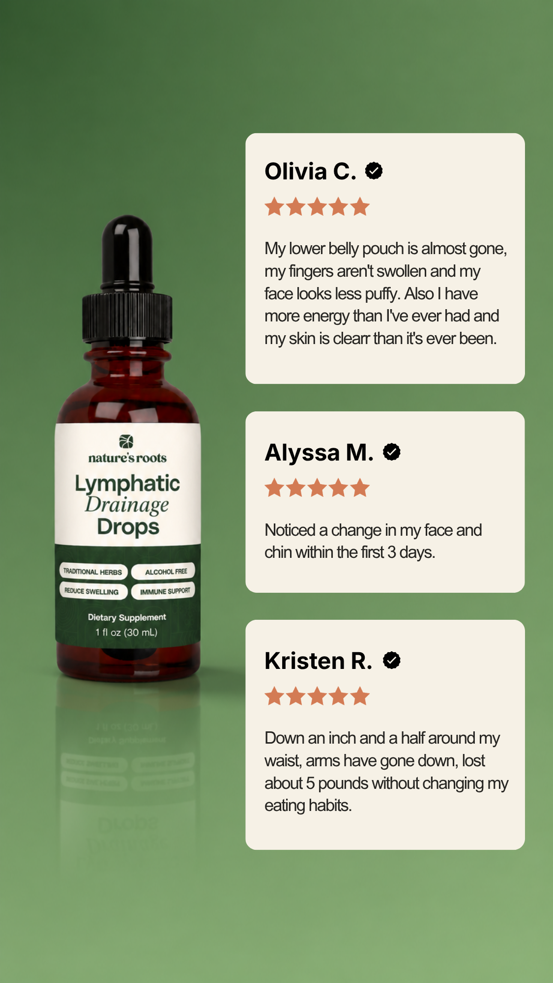 Natures Roots Facebook ad