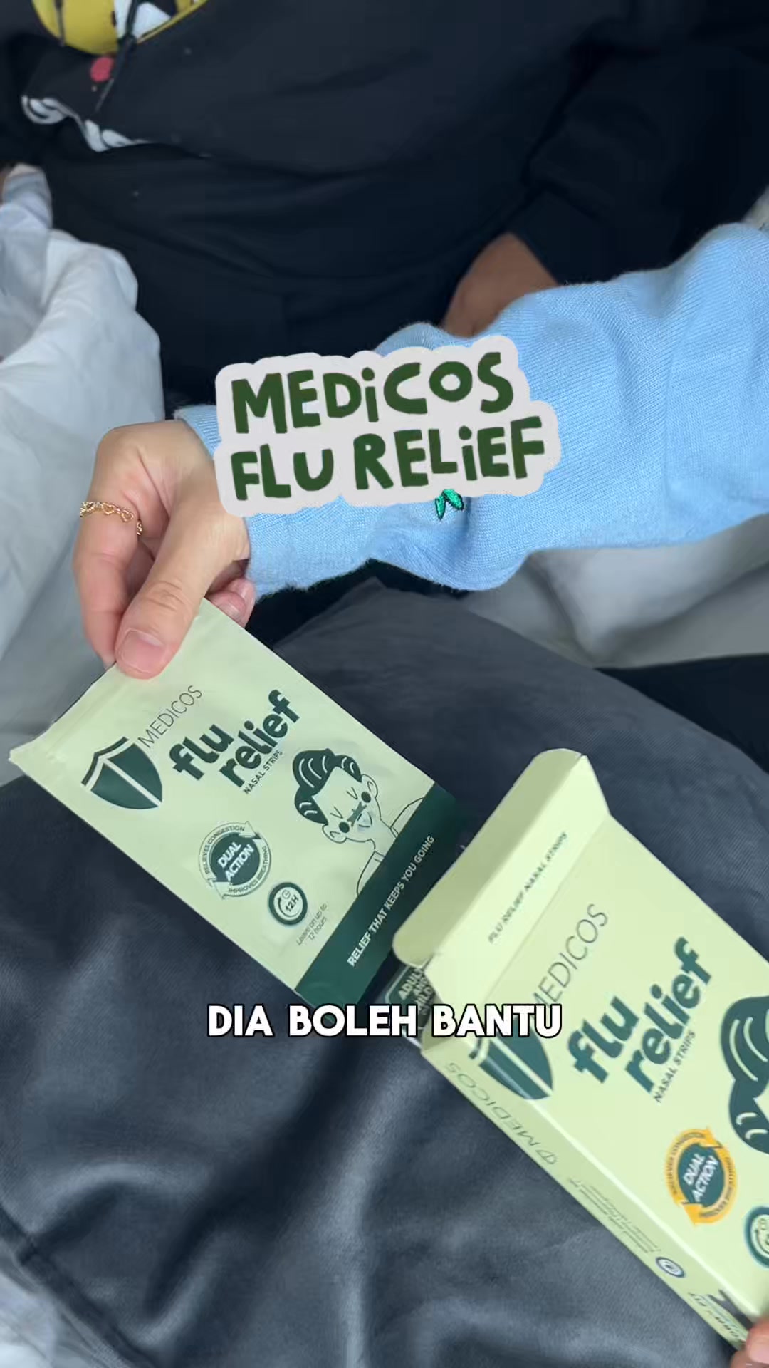 MEDICOS Facebook ad: NEW Flu Relief