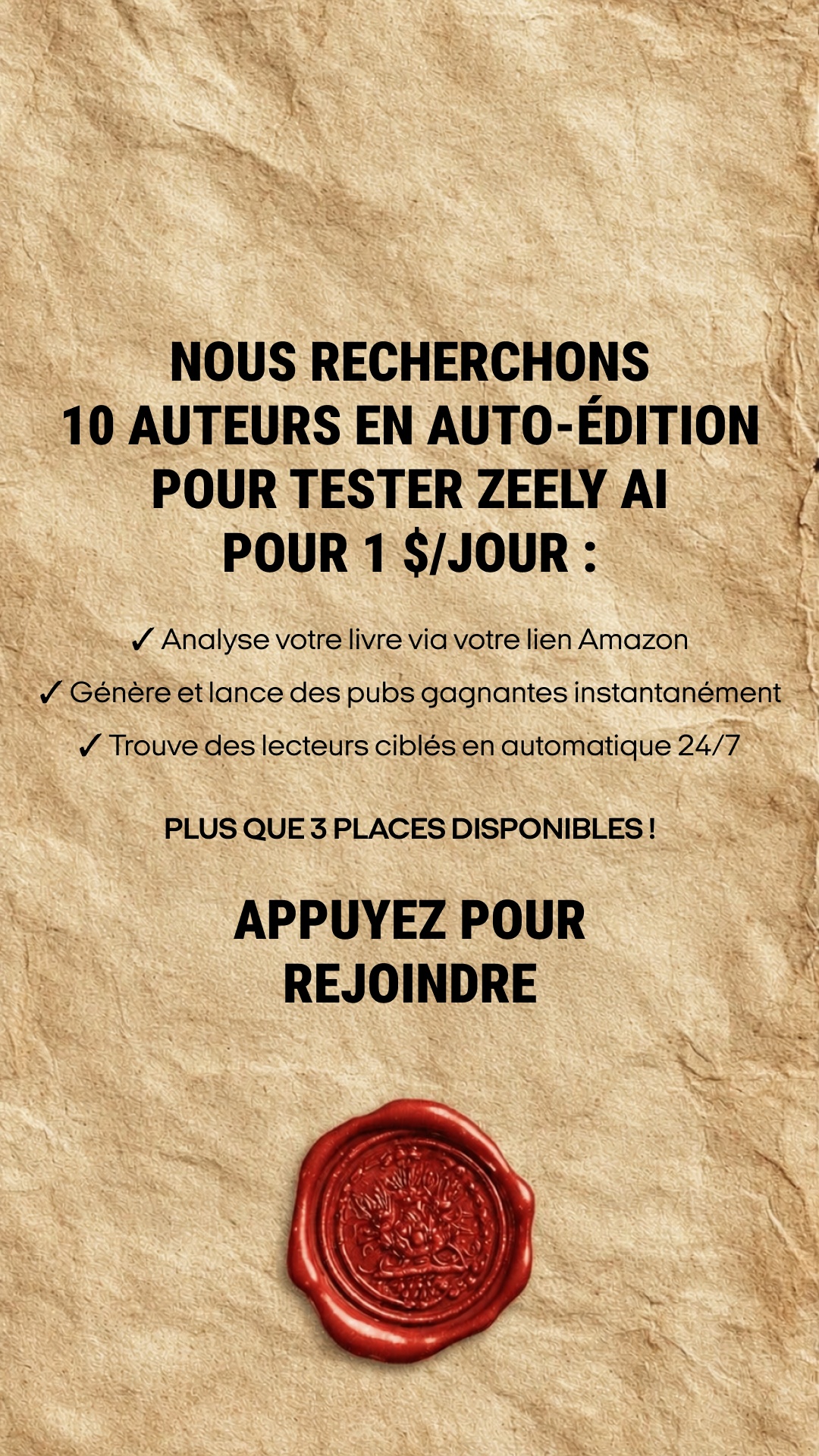 Zeely Facebook ad