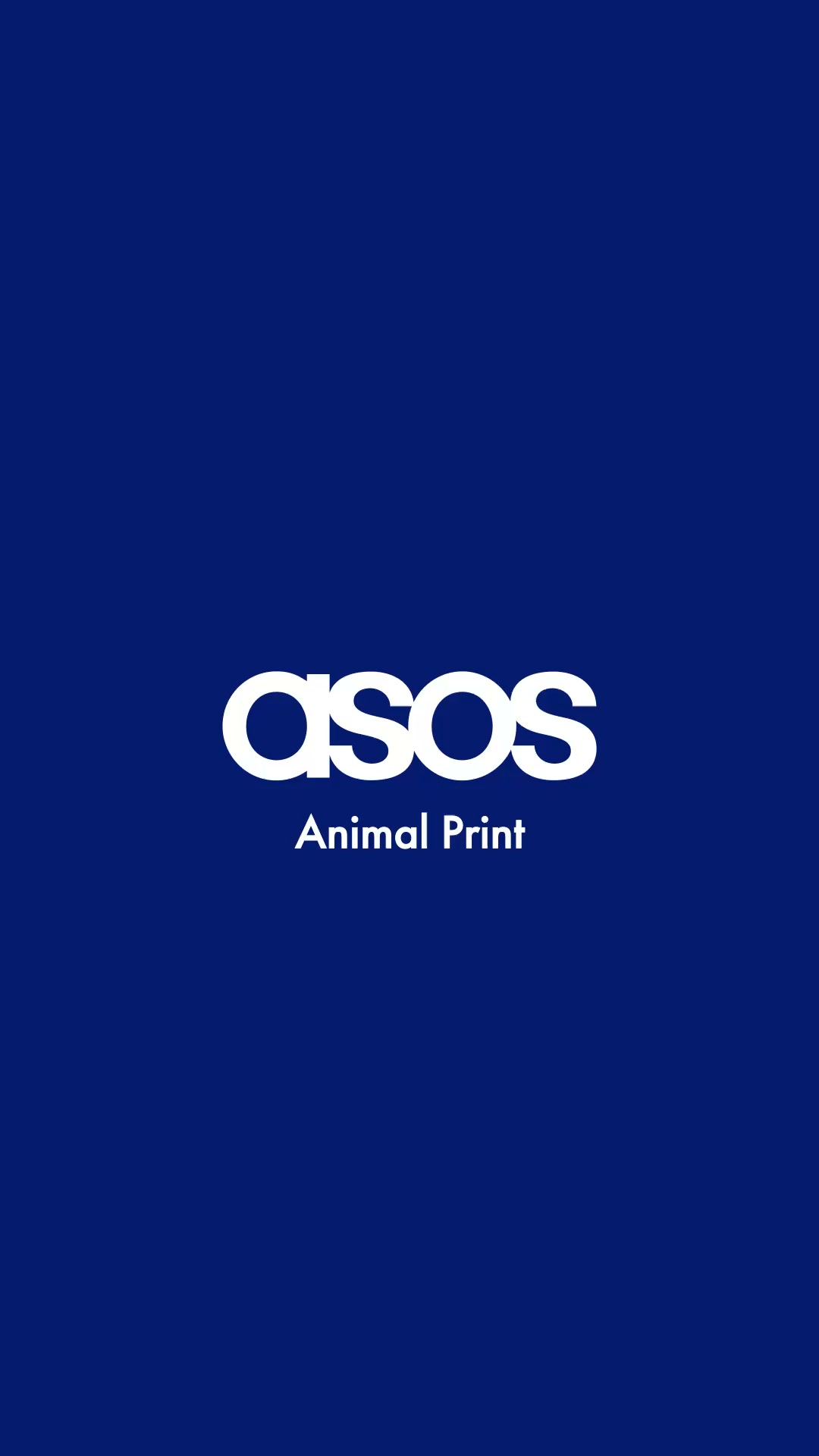 ASOS Facebook ad: Autumn in print