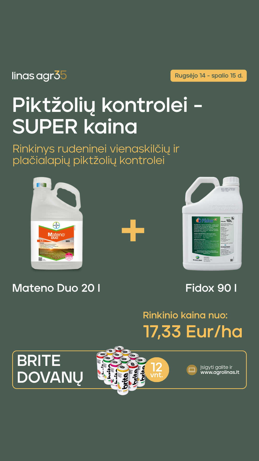 Linas Agro Lietuva Facebook ad: Pasinaudokite pasiūlymu