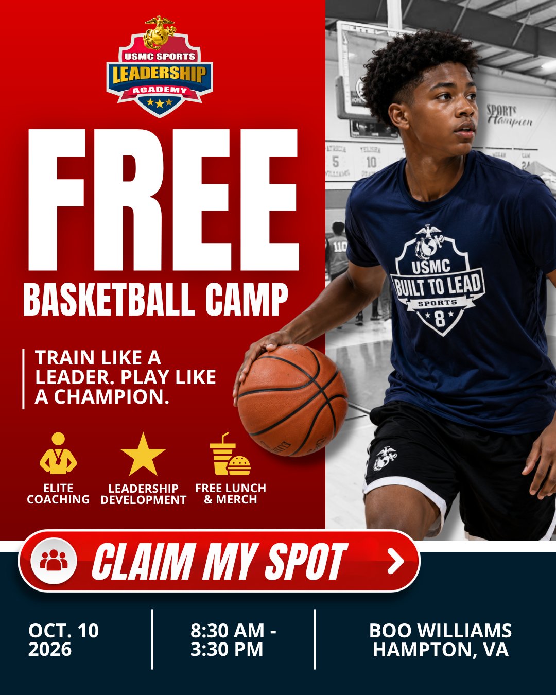 USMC Sports Facebook ad