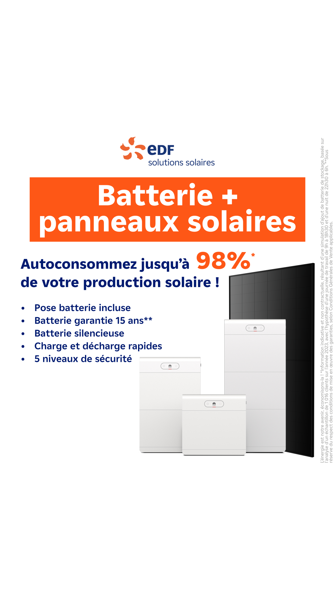 Mes offres EDF solutions solaires Facebook ad