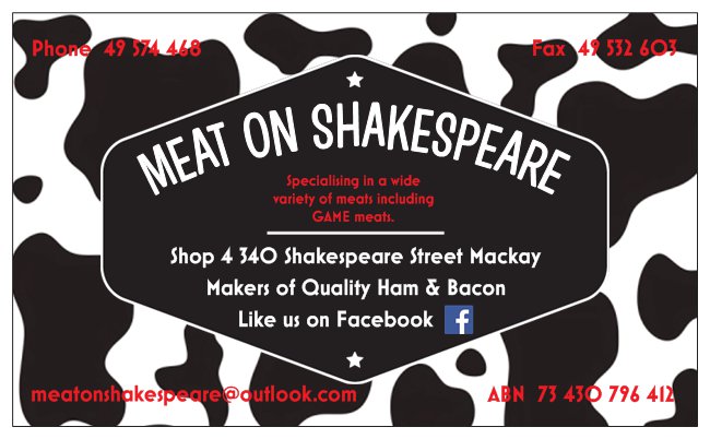 Meat On Shakespeare Facebook ad: A gourmet butcher shop for meat lovers and…