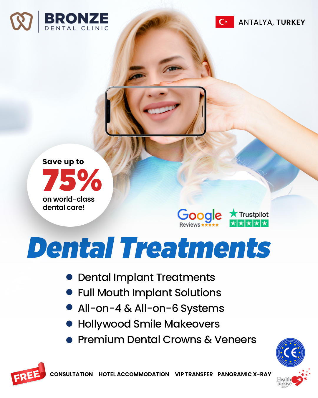 Bronze Dental Clinic Facebook ad