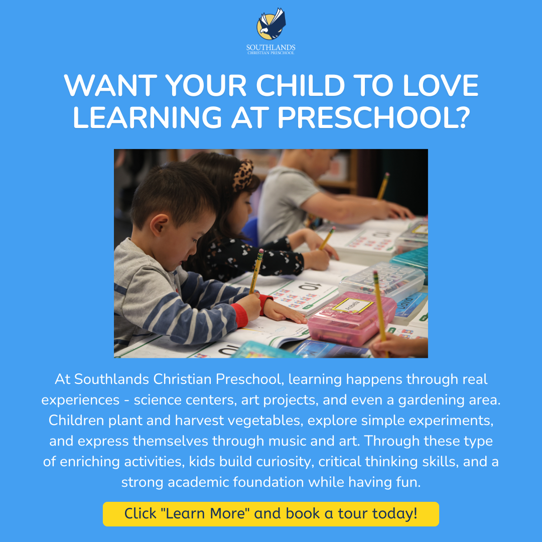 Southlands Christian Schools Facebook ad: PSA: Parents!