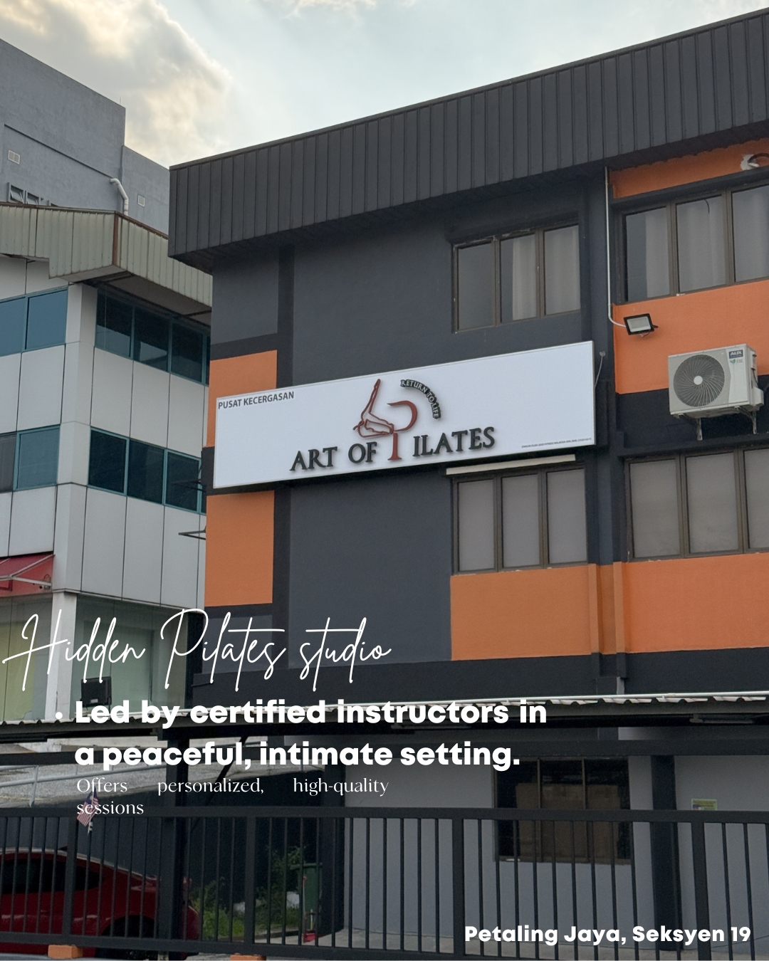 Art of Pilates Facebook ad