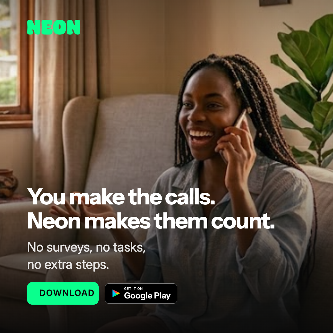 Neon Mobile Facebook ad
