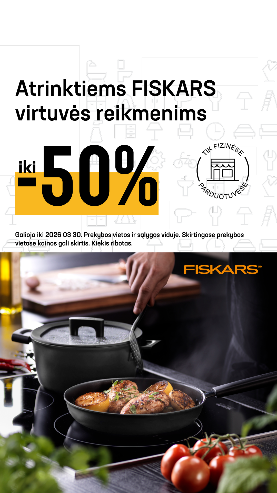 Senukai Facebook ad