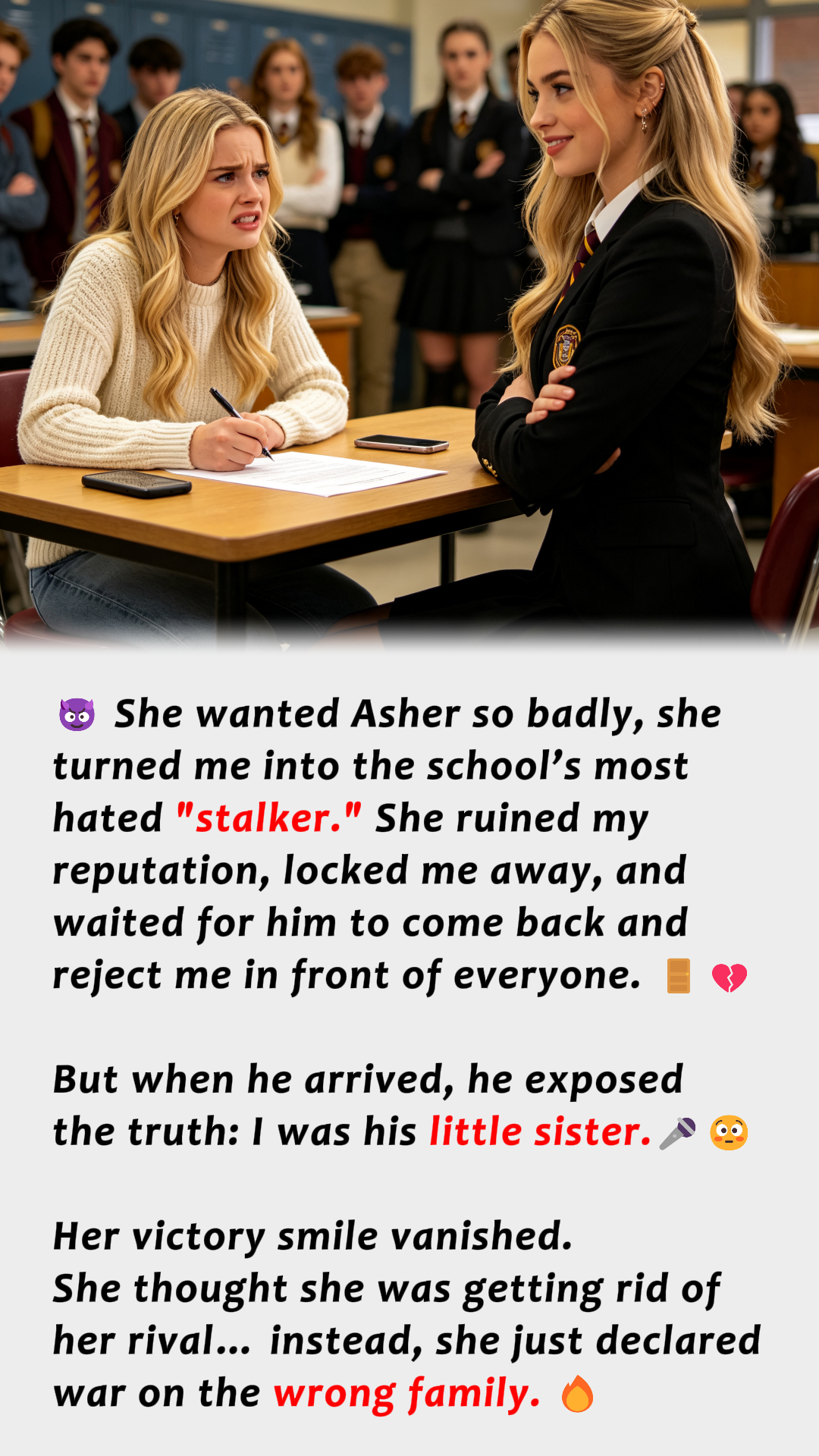 Novel-46 Facebook ad: Don't Mess with the Sister: The Most Satisfying Reality…