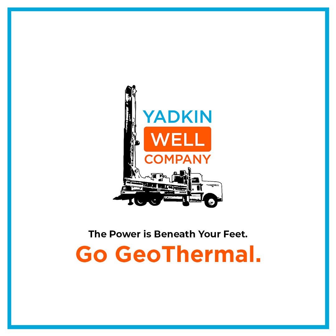 Yadkin Well Company, Inc. Facebook ad: We Do Geothermal Installations!
