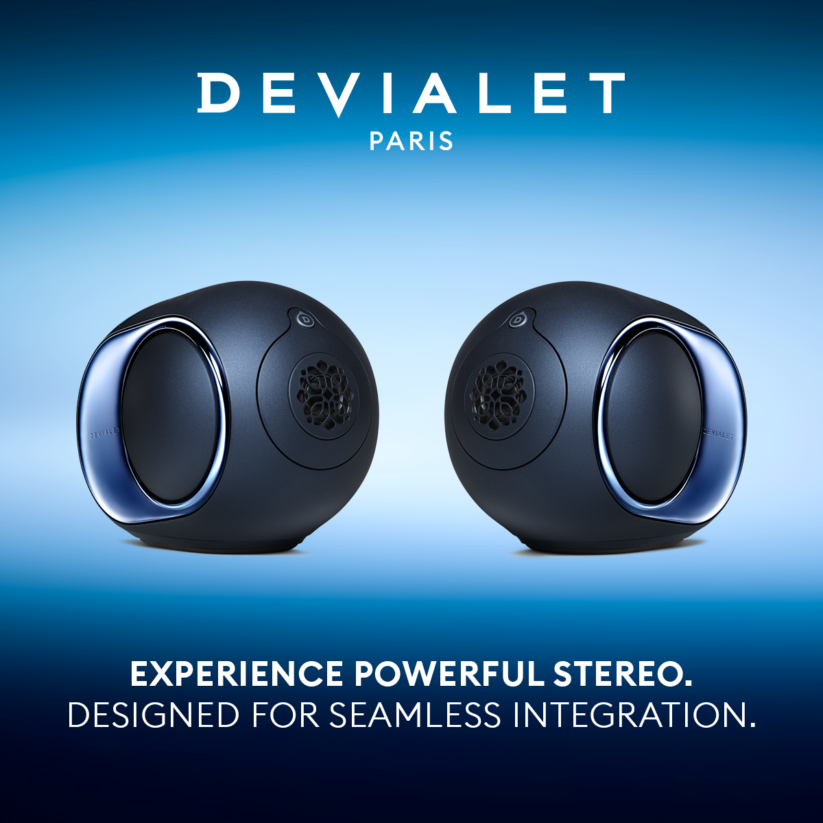 Devialet Facebook ad: Stereo That Transforms Your Room.