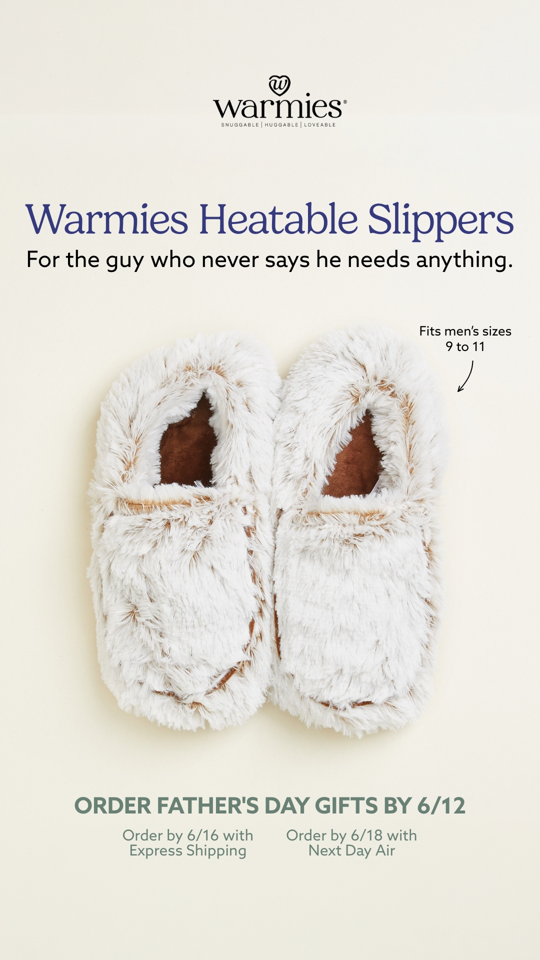 Warmies USA Facebook ad