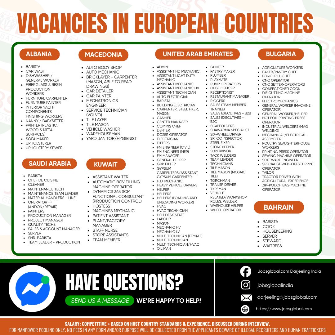 Jobsglobal.com Darjeeling India Facebook ad