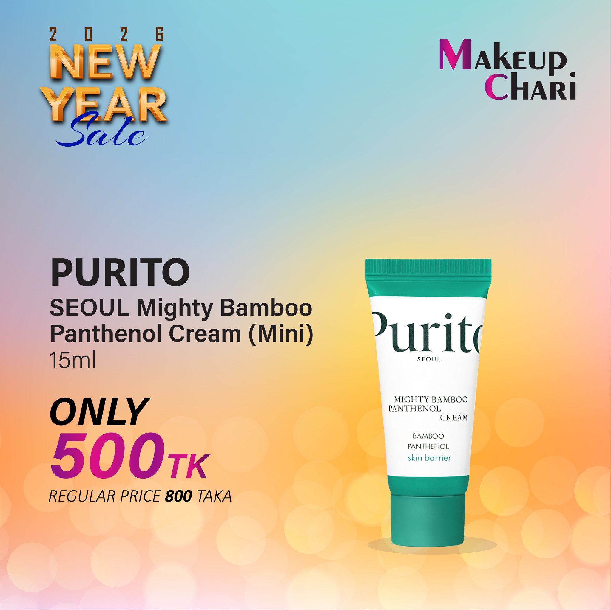Makeup Chari Facebook ad