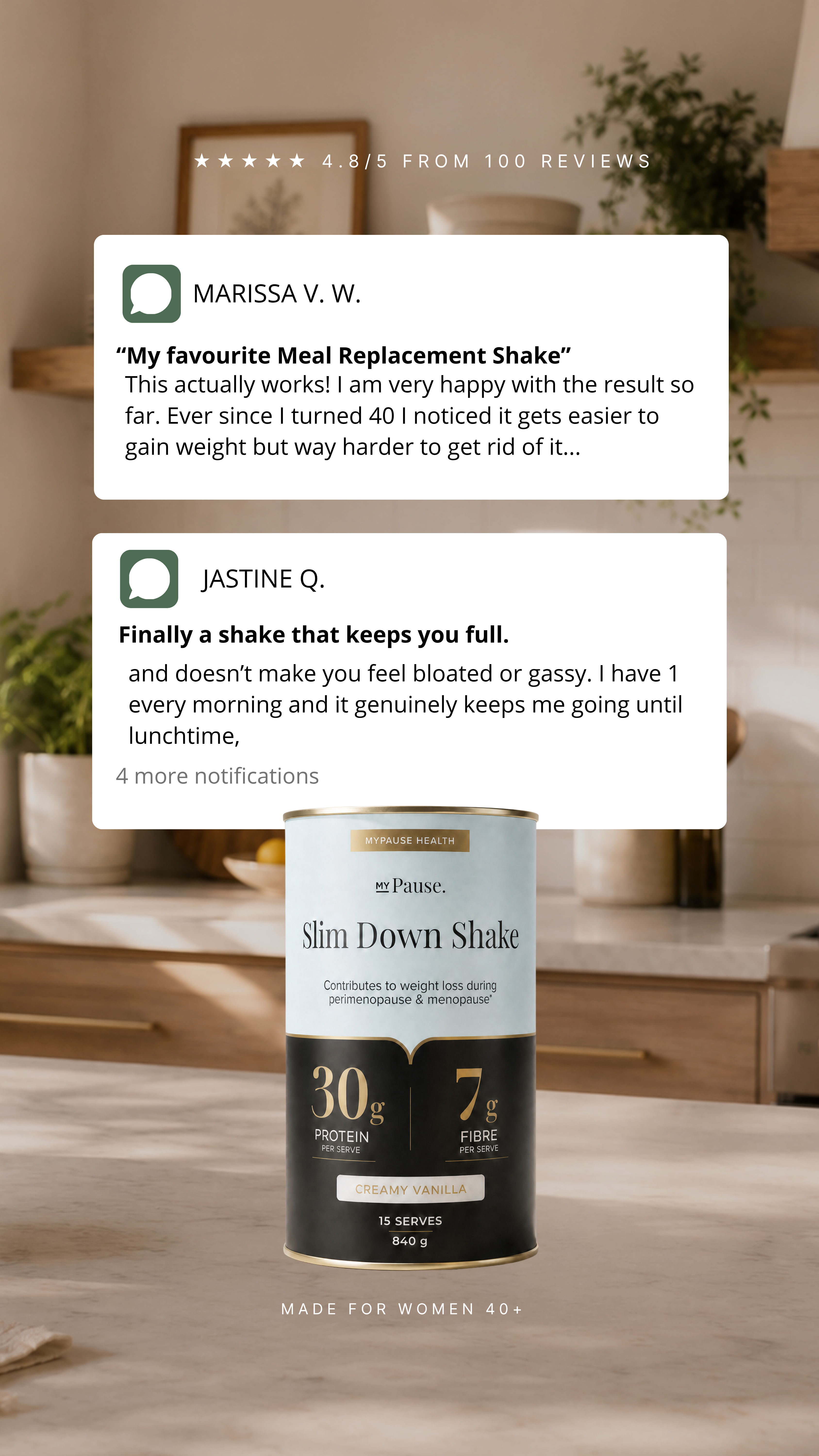 MyPause Health Facebook ad