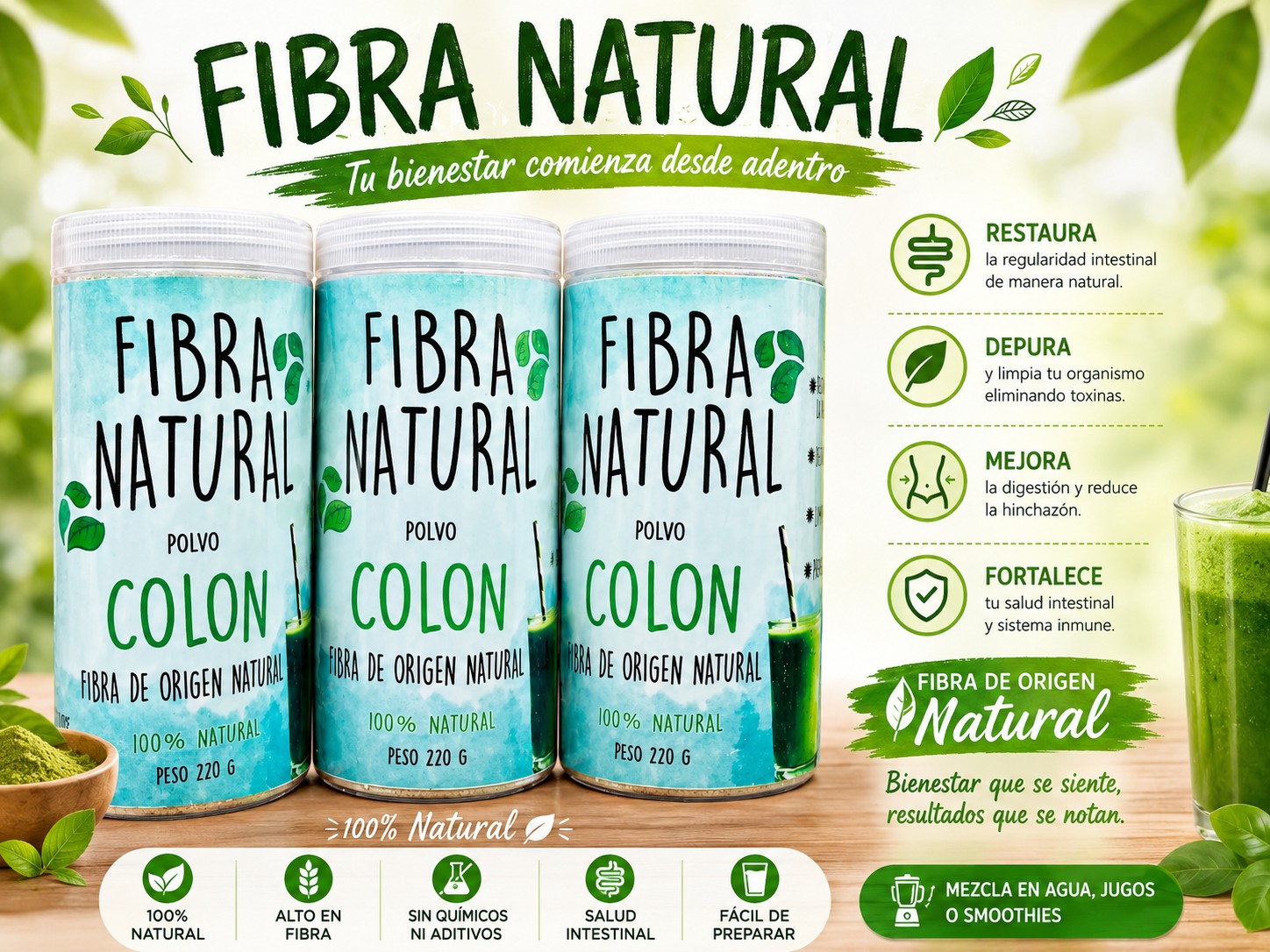 Distribuidora Gisselle Facebook ad: PRODUCTO 100% NATURAL LIMPIA Y DESINTOXICA, TU SISTEMA…