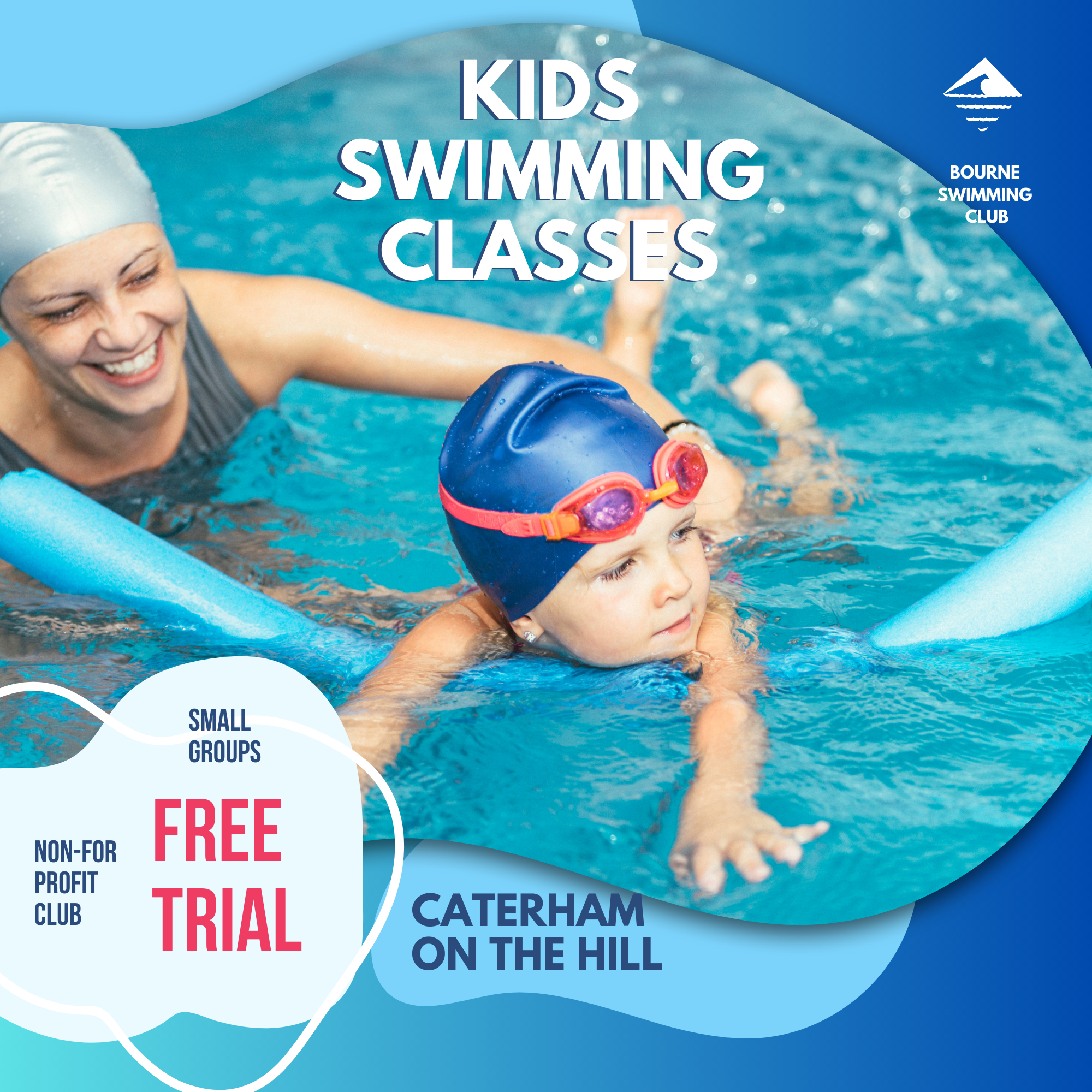 Bourne Swimming Club Facebook ad from Jan 2, 2026