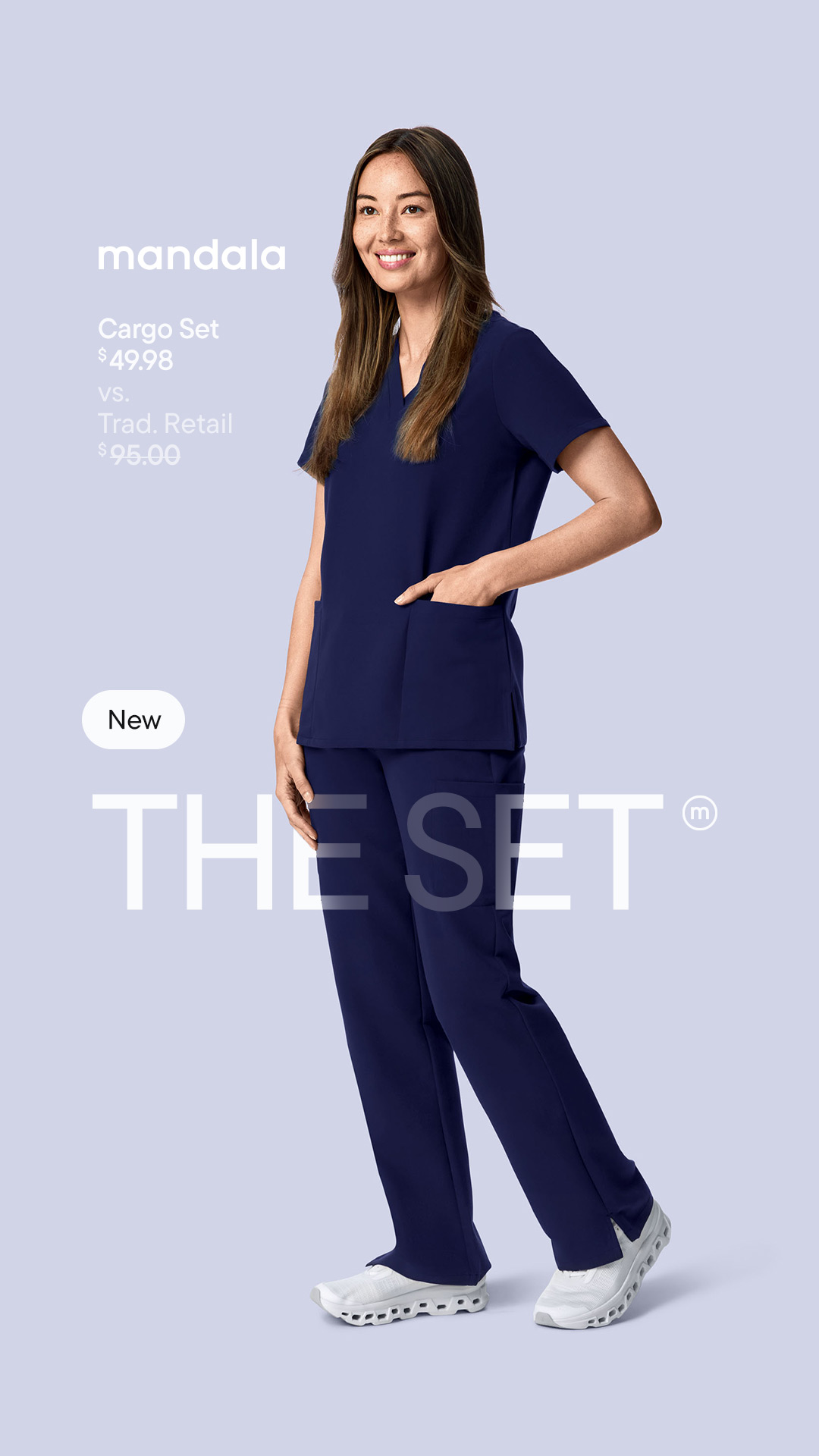 Mandala Scrubs Facebook ad